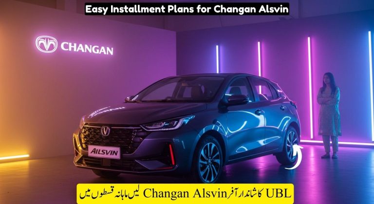 UBL Announces Easy Installment Plans for New Changan Alsvin in Pakistan