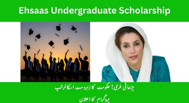 Ehsaas Undergraduate Scholarship 2025 Eligibility Criteria & Application Process Update