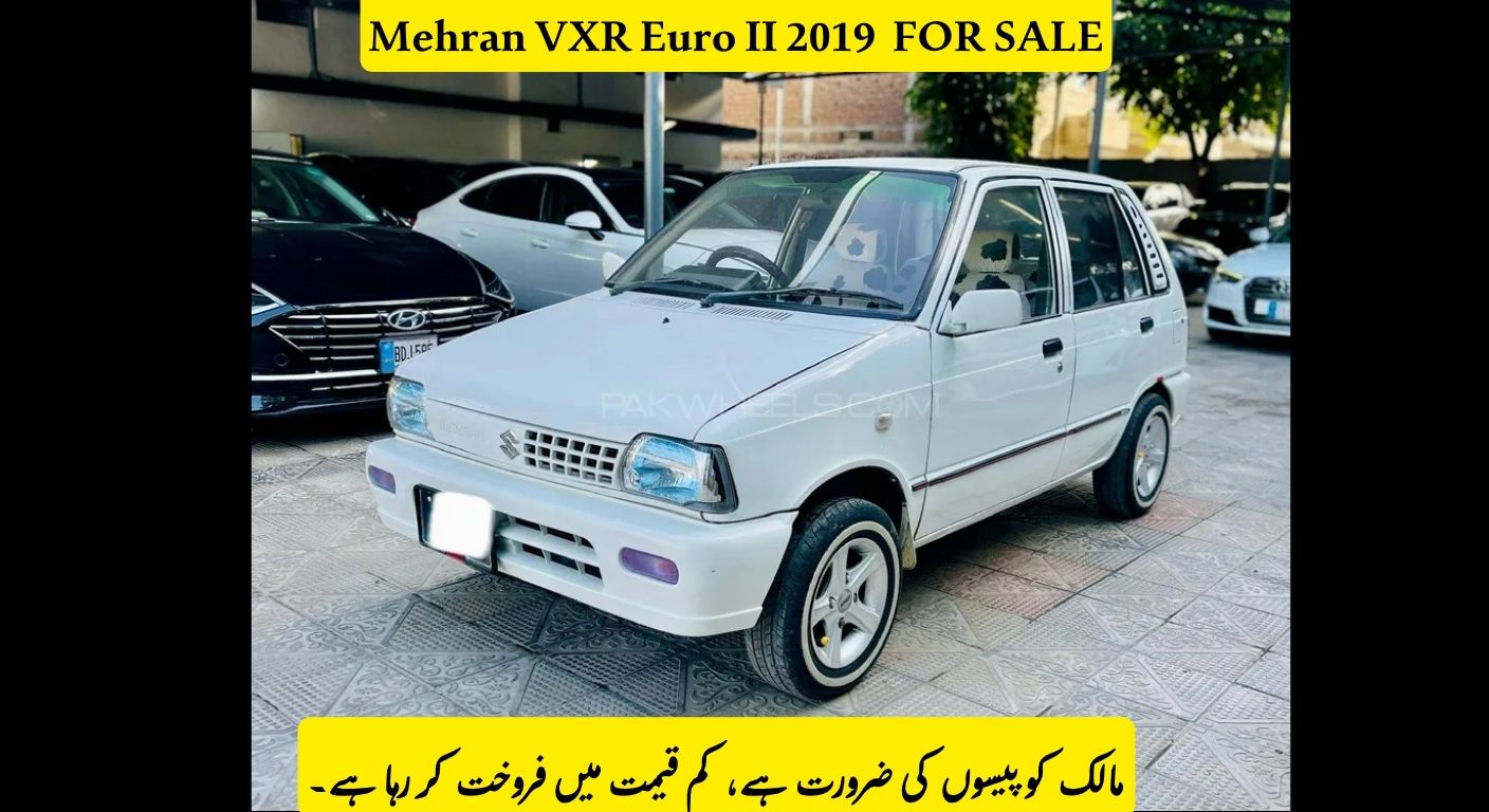Suzuki Mehran VXR Euro II 2019 – Available For Sale, Check Price & Contact Number