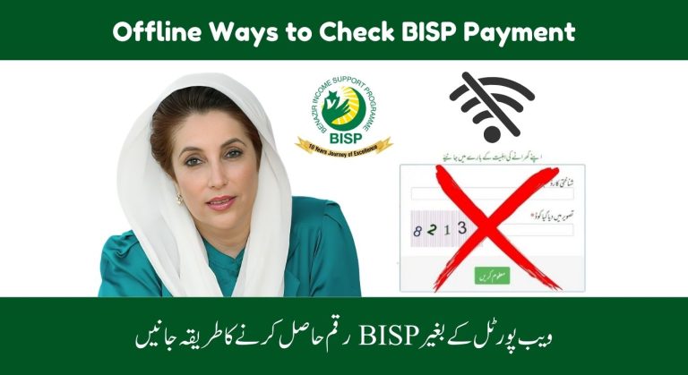 Easy Offline Ways to Check BISP Payment Without Web Portal in 2025