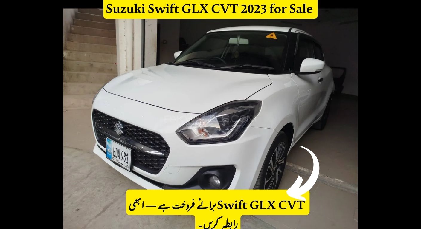 Suzuki Swift GLX CVT 2023 For Sale – Price & Condition Inside!